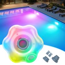 Pool Jet Light Goallim 2025 Upgrade RGB, movido a água, azul