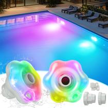 Pool Jet Lights Goallim 2025 Atualize RGB movido a água