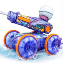 Pool Toys BEZGAR Amphibious Remote Control Car com pistola de água