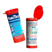 Pooltest 4 em 1 25 tiras Para Piscina