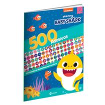 Pop 500 adesivos baby shark