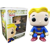 Pop! Boneco de vinil Fallout Vault Boy (Toughness) exclusivo nos EUA Pop! Boneco de vinil Fallout Vault Boy (Toughness) exclusivo nos EUA