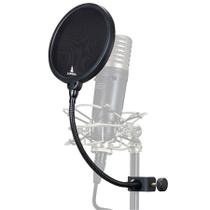 Pop Filter anti puff para Microfone condensador estúdio GT649 - Lorben