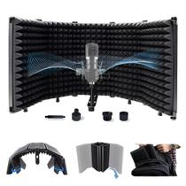 Pop Filter Vocal Booth Escudo Isolamento Acústico Difusor Pop Filter Vocal Booth Escudo Isolamento Acústico Difusor