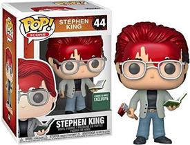 POP! Funko Icons: Stephen King com Machado e Livro 44