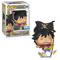 Pop! Funko Monkey D. Luffy com Bandeira 2214 One Piece Pop! Funko Monkey D. Luffy com Bandeira 2214 One Piece