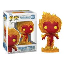 Pop! funko - quarteto fantástico - tocha humana