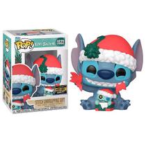 Pop! Funko Stitch Com Presente 1522 Disney Lilo & Stitch