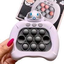 Pop-it Brinquedo Eletrônico Anti Stress Som Luz Astronauta