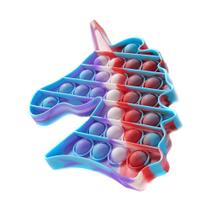 Pop It Bubbles Empurre Unicórnio Anti Estresse Arco-Íris Pop It Bubbles Empurre Unicórnio Anti Estresse Arco-Íris