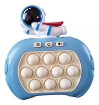 Pop It Eletrônico Anti-Stress ASTRONAUTA - Brinquedo Bolhas Relaxantes e Divertidas para Crianças e Adultos Fidget Toy