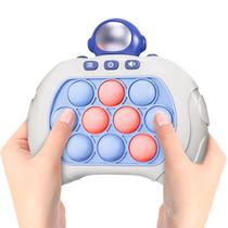 Pop it eletronico anti stress infantil mini gamer brinquedo astronauta criança anti-stress presente