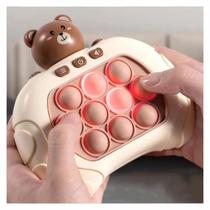 Pop It Eletrônico Brinquedo Anti Stress (Urso Marrom)
