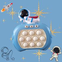 Pop It Eletrônico Gamer Brinquedo Astronauta Anti Stress