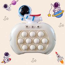 Pop It Eletrônico Gamer Brinquedo Astronauta Anti Stress