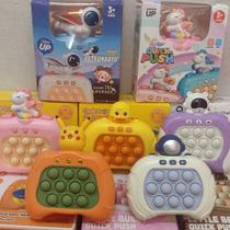 Pop It eletrônico laranja com amarelo pintinho Pop It eletrônico laranja com amarelo pintinho