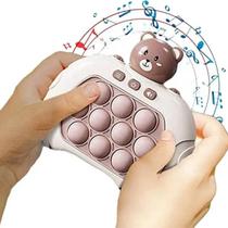 Pop It Eletrônico Mini Gamer Console Anti Stress Brinquedo Infantil Portátil Jogo Fidget Toys Push - FAST PUSH