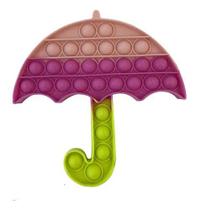 Pop It Em Formato De Guarda-chuva Brilhante 18cm