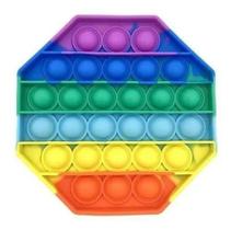 Pop it fidget rainbow bolha brinquedo anti stress ansiedade - LANINNA STORE