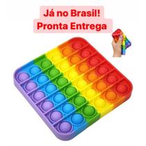 Pop It Fidget Toy Anti Stress/brinquedo Sensorial colorido