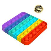 Pop It Fidget Toy Bubble Brinquedo Sensorial Push Colorido