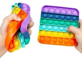 Pop it Fidget Toy Empurre Bolha Autismo Anti-stress Sensorial- Store P.B P001 - Lixyu- Pandora Store P.B