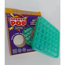 Pop It Fidget Toy Empurre Pop Bolha Autismo Original com Glitter - Decortoys Brinquedos