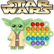 Pop It Fidget Toy Empurre Pop Bubble Fidget No Brasil Mestre Baby Yoda