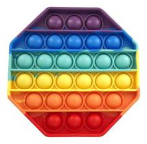 Pop It Fidget Toy, Empurre Pop Bubble Fidget Sensorial Toy