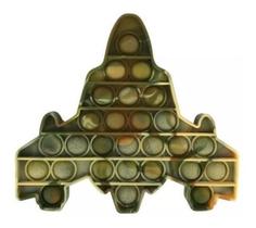 Pop It Fidget Toy Pop Bubble Anti-Stress Nave Camuflada Pop It Fidget Toy Pop Bubble Anti-Stress Nave Camuflada