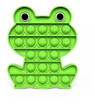 Pop It Fidget Toy Pop Bubble Anti-Stress Sapinho Verde