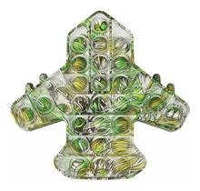 Pop It Fidget Toy Pop Bubble Avião Camuflada Brinquedo Pop It Fidget Toy Pop Bubble Avião Camuflada Brinquedo