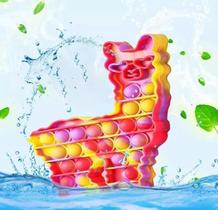 Pop It Fidget Toy Pop Bubble Lhama Colors Bolhas Brinquedo Pop It Fidget Toy Pop Bubble Lhama Colors Bolhas Brinquedo