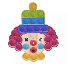 Pop It Fidget Toy Pop Bubble Palhaço De Chapéu Pop It Fidget Toy Pop Bubble Palhaço De Chapéu