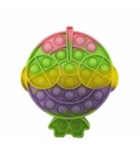 Pop It Fidget Toy Pop Bublle Sensorial Marciano Color Pop It Fidget Toy Pop Bublle Sensorial Marciano Color