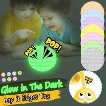 Pop It Fidget Toy Pop Sensorial Toy Brilha No Escuro