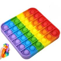 Pop It Fidget Toy, Push Pop Bubble Sensorial Empurre Bolha