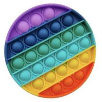 Pop It Fidget Toys Anti Stress Redondo Sensorial Colorido
