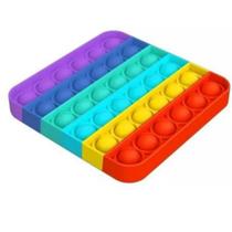 Pop It Fidget Toys Brinquedo Anti Stress Sensorial Colorido