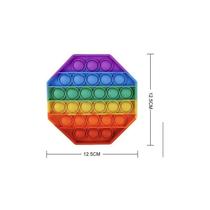 Pop It Fidget Toys Brinquedo Anti Stress Sensorial Hexagono