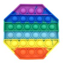 Pop It Fidget Toys Brinquedo Anti Stress Sensorial Octogono