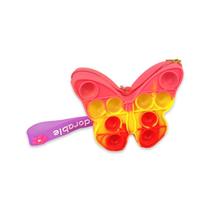 Pop It Fidget Toys Porta Moeda Níquel E Chaveiro Desenhos Variados