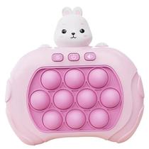 Pop-it Gamer Brinquedo Anti Stress Eletrônico Com som e cor Cor:ROSA