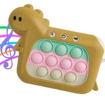 Pop It Inteligente Mini Game 4 Modos Som Luzes Dinossauro Sensorial Anti Ansiedade Criança Toys Pop It Inteligente Mini Game 4 Modos Som Luzes Dinossauro Sensorial Anti Ansiedade Criança Toys