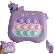 Pop It Interativo Unicornio Mini Game 4 Modos Som Luzes Sensorial Portatil Anti Estresse Relaxante Jogo Criança Pop It Interativo Unicornio Mini Game 4 Modos Som Luzes Sensorial Portatil Anti Estresse Relaxante Jogo Criança