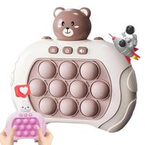 Pop It Mini Game Eletrônico Antiestresse Infantil Diversão com Vários Modos e Níveis Satisfatórios para Todas as Idades