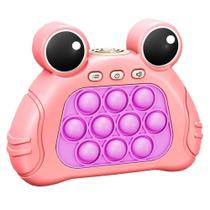 Pop It Mini Game Interativo Som Luzes 4 Modos Divertido Toys Crianças Sapinho Anti Estresse Sensorial Relaxante Pop It Mini Game Interativo Som Luzes 4 Modos Divertido Toys Crianças Sapinho Anti Estresse Sensorial Relaxante