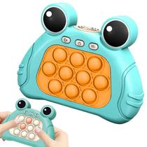 Pop It Mini Game Luz Som Interativo Sapinho Criança Fidget Sensorial Anti Estresse Relaxante Portatil