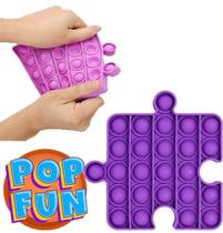 Pop It Quadrado Encaixavel Roxo - Yes Toys
