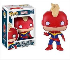 Pop! Marvel Captain Marvel Mascarado 154 Cabeça de Bobble vinil